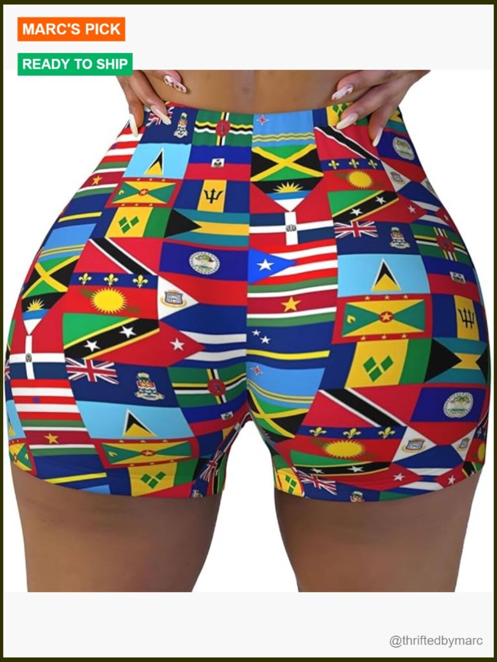 High Waist Stretch Biker Shorts for Women Athletic Yoga Gym Workout